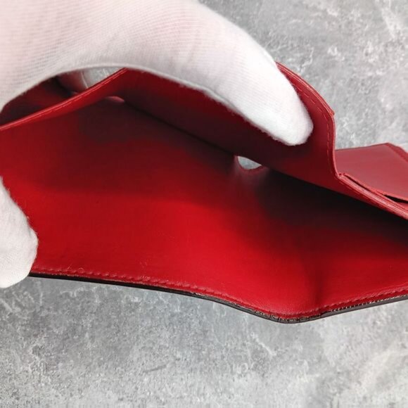 LOUIS VUITTON Limited Edition Vernis Angry Bird Victorine Wallet Pomme D'Amou - Picture 13 of 15